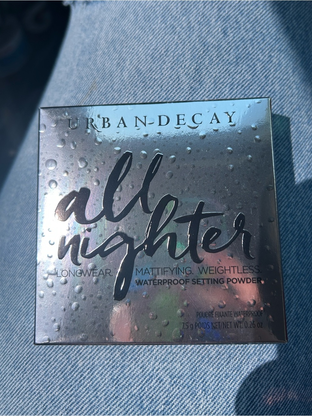 Urban Decay All Nighter Setting Powder FULL SIZE NEW